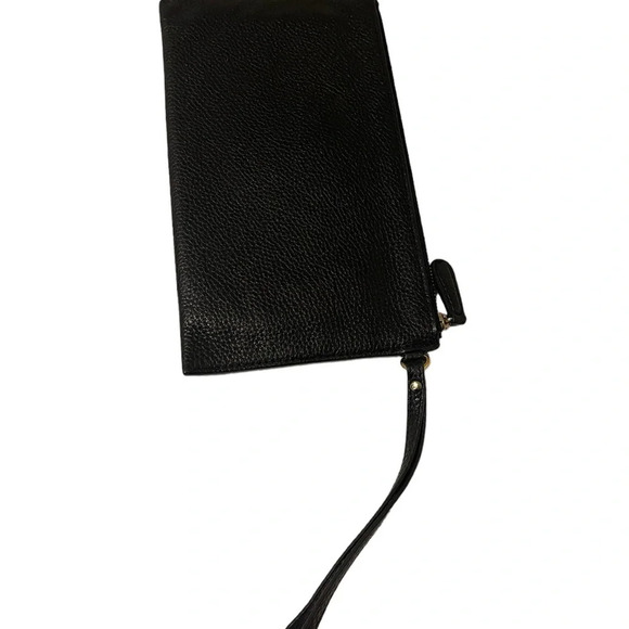 MICHAEL KORS Fulton Solid Black
Leather Zip Clutch Wristlet EUC - Picture 2 of 14